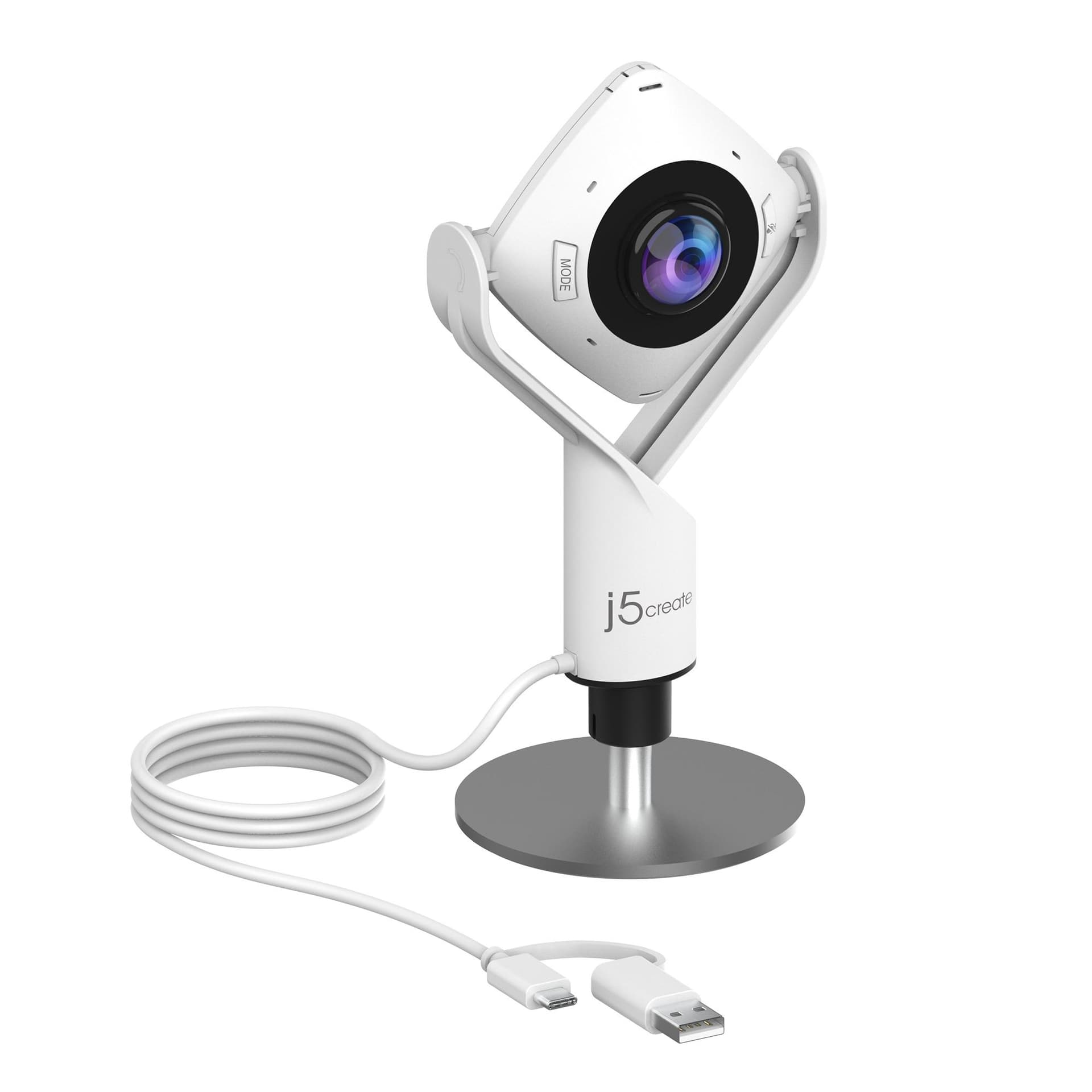 j5create JVCU360-N Panorama-Webcam 360°