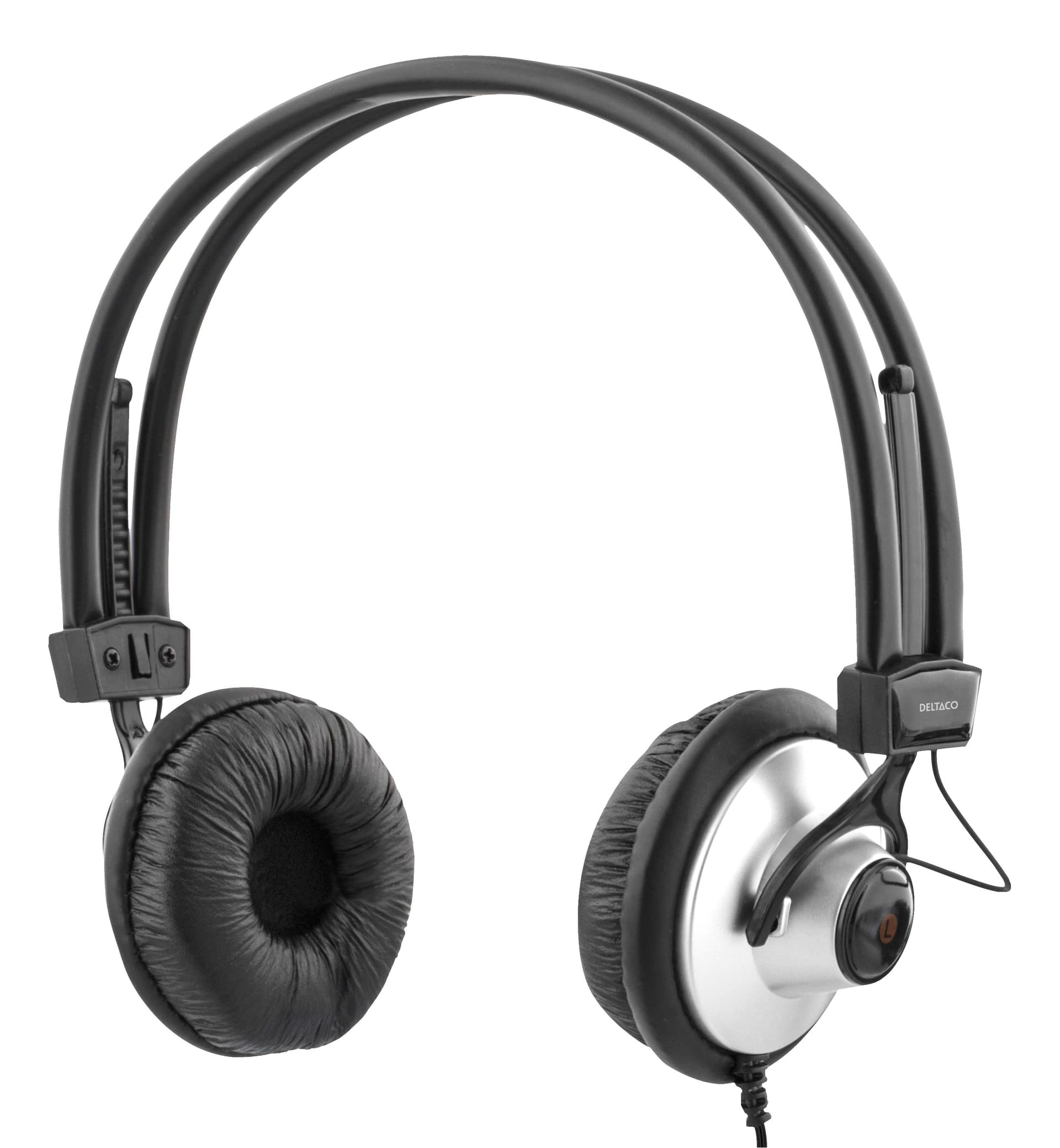 Deltaco HL-6 On-Ear Kopfhörer Kabelgebunden