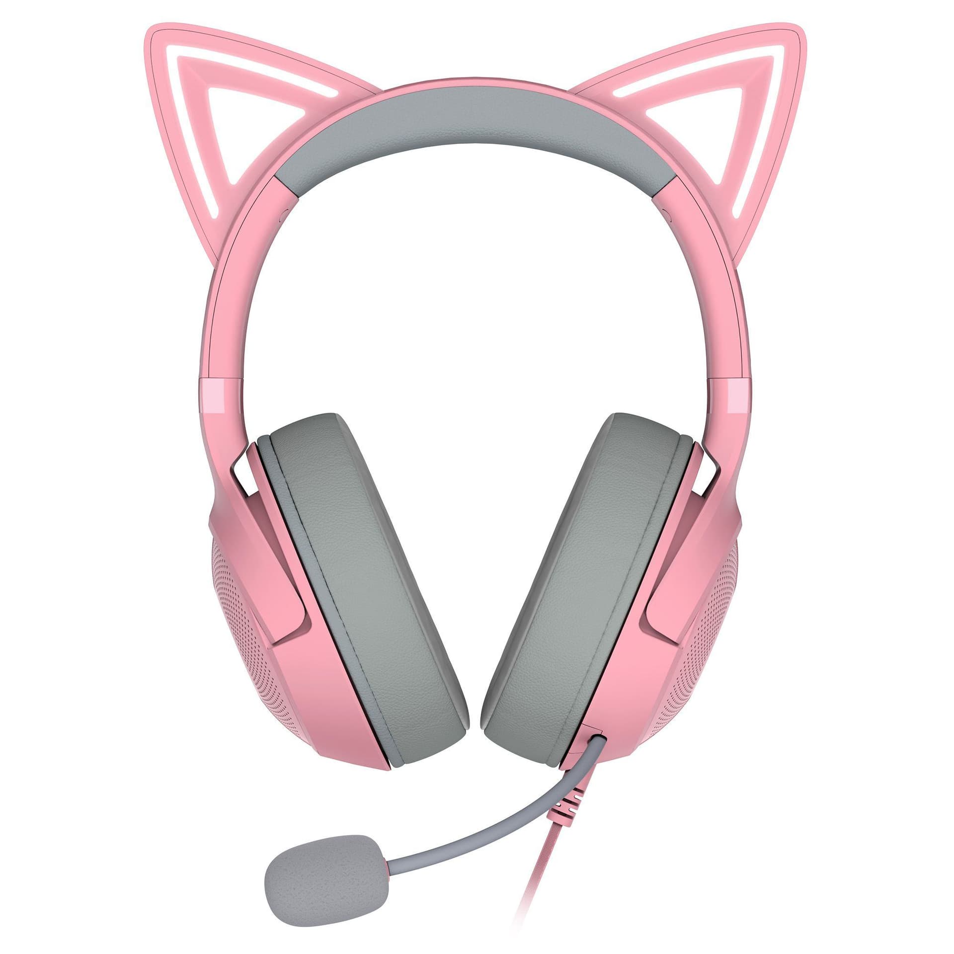 Razer Kraken Kitty V2 - Quartz Ed. Cuffia Cablata a Padiglione Rosa (razer Kraken Kitty V2 Headset Quartz)