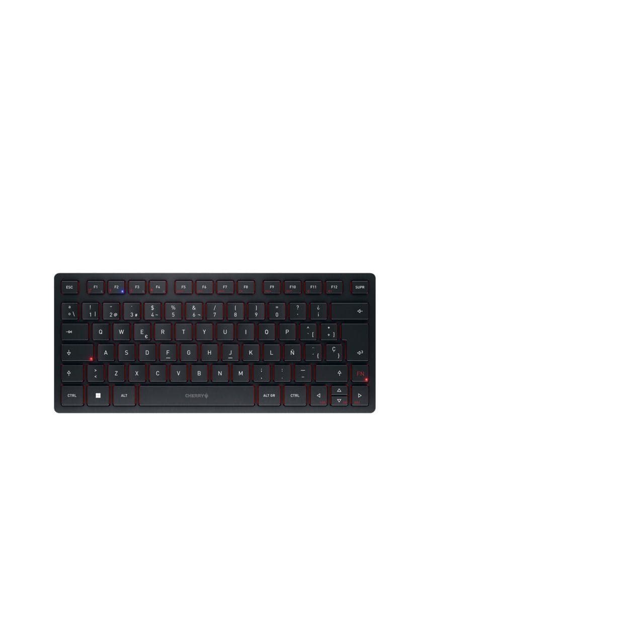 CHERRY KW 9200 MINI Wireless Schwarz