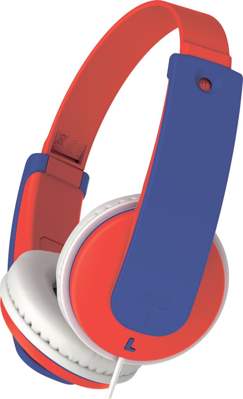 JVC Ha-kd7 Auricolare Cablato a Padiglione Musica Blu, Rosso (jvc Ha-kd7 - Hovedtelefoner Med Mik.)
