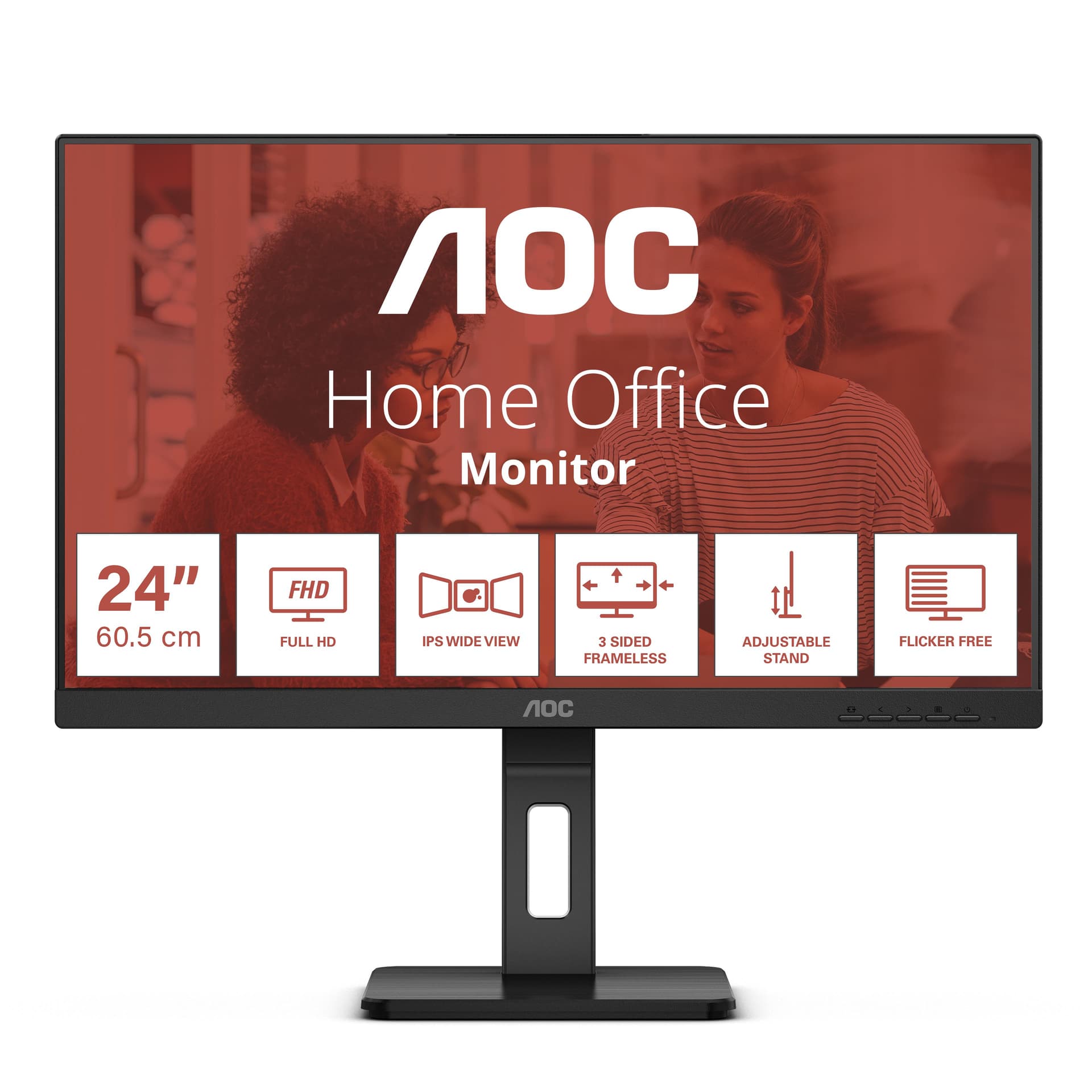 AOC E3 24E3QAF Monitor 24"