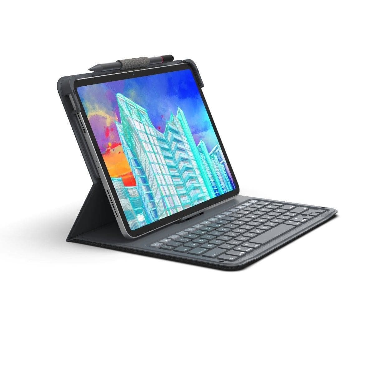 ZAGG Messenger Folio 2 Bluetooth-Tastatur Anthrazit iPad 10.9"