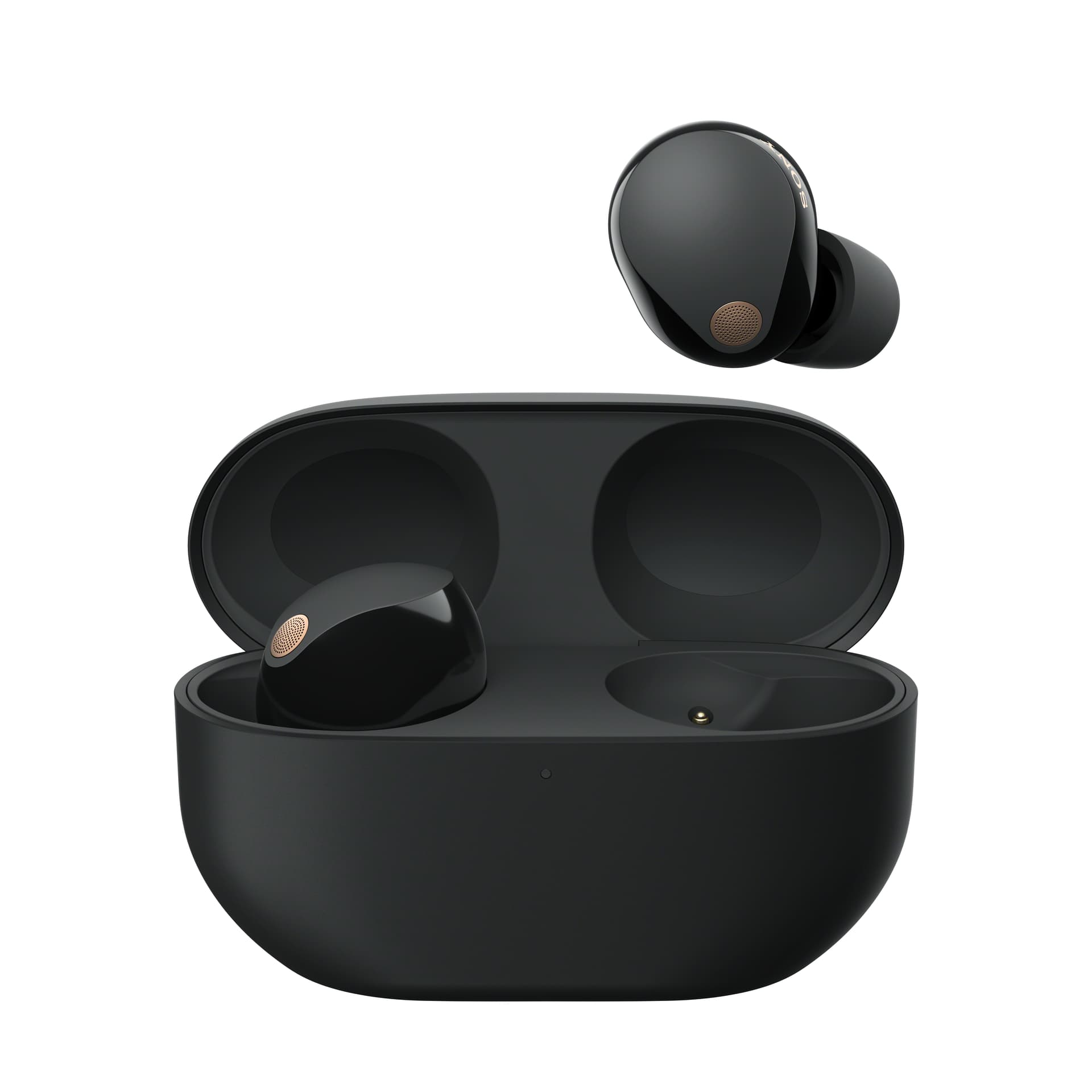 Sony WF-1000XM5 Cuffie Wireless con Noise Cancelling- Durata della batteria fino a 24 ore - Nero (Sony WF-1000XM5 - ægte trådløse øretel)
