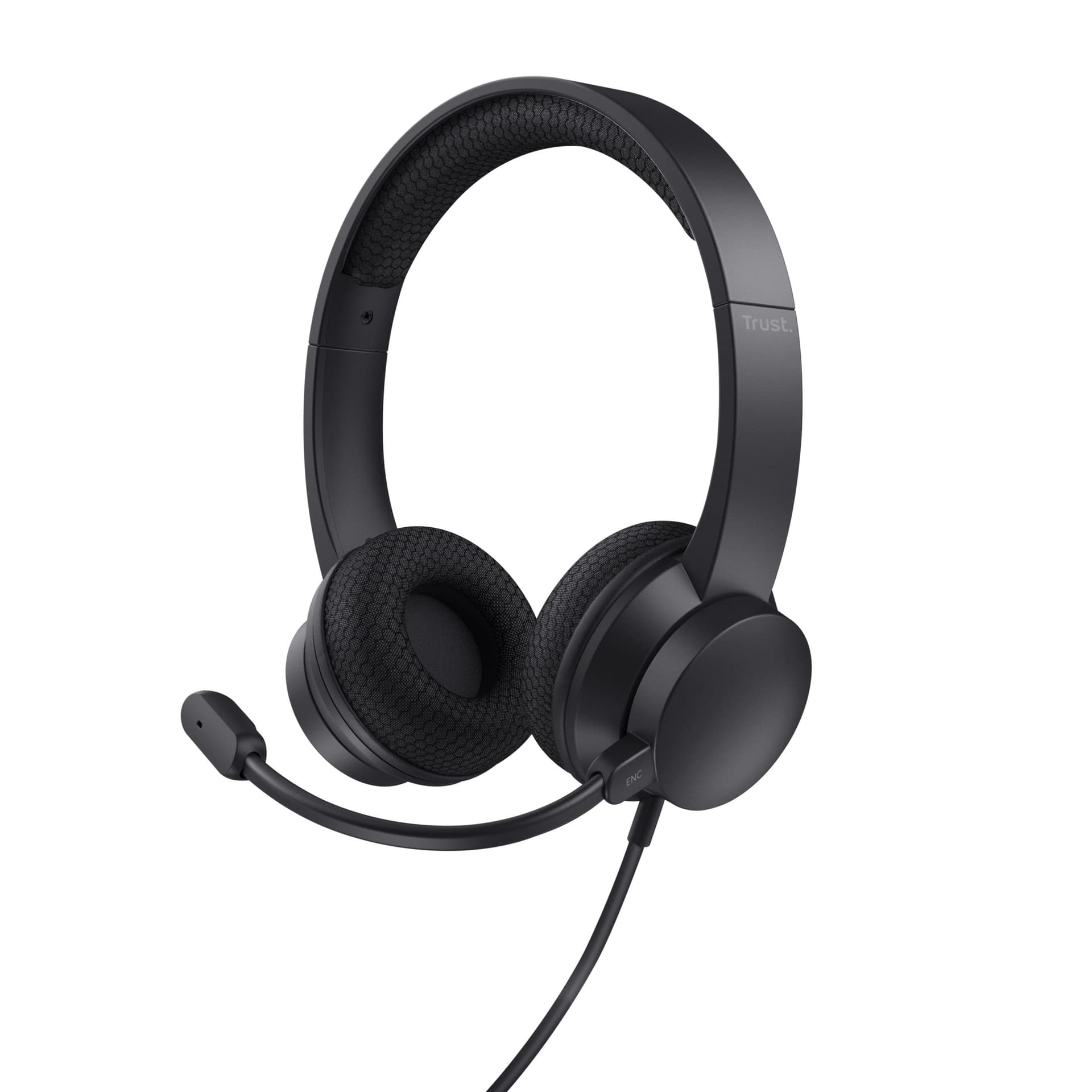 Trust Ayda Auricolare Cablato A Padiglione Musica e Chiamate USB tipo A Nero (TRUST AYDA USB-ENC PC HEADSET 25089)
