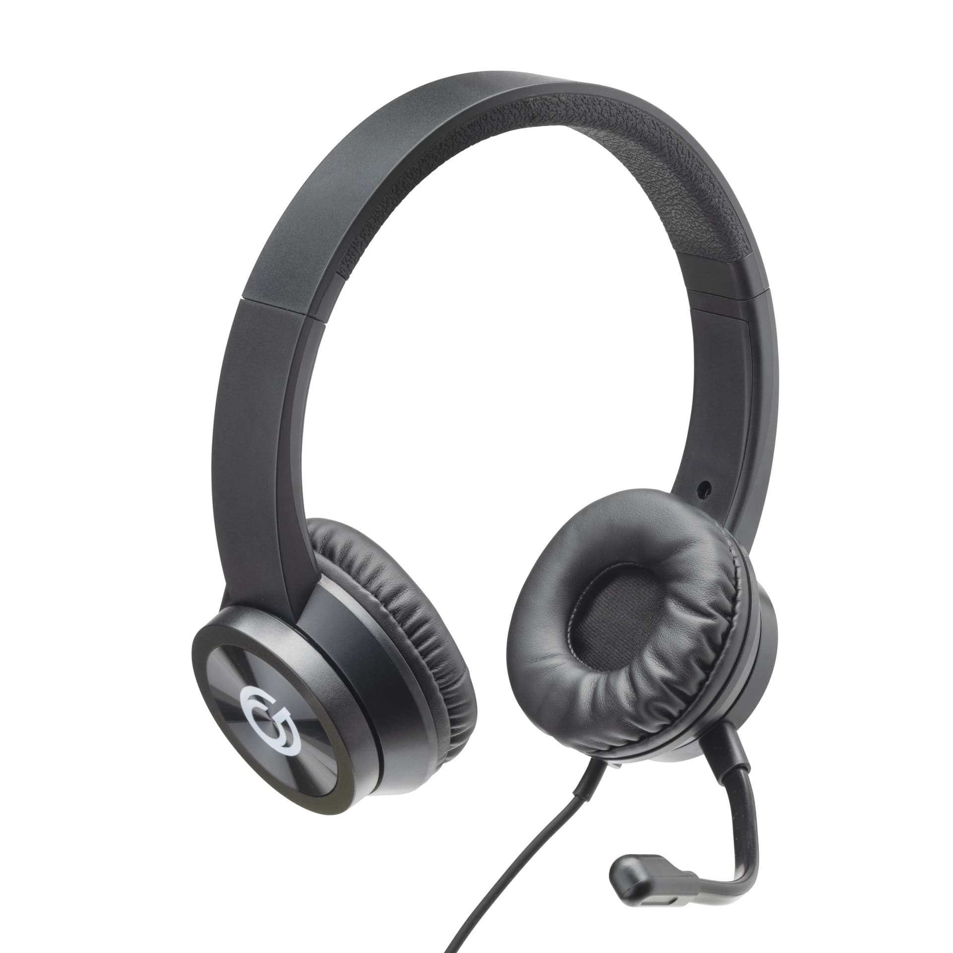 connektgear HP532 USB-C /A /3.5mm Headset with Boom Mic - Black Auricolare Cablato A Padiglione USB Type-C / USB Type-A Nero (HP532 USB-C /A /3.5MM HEADSET - BOOM MIC BLACK)