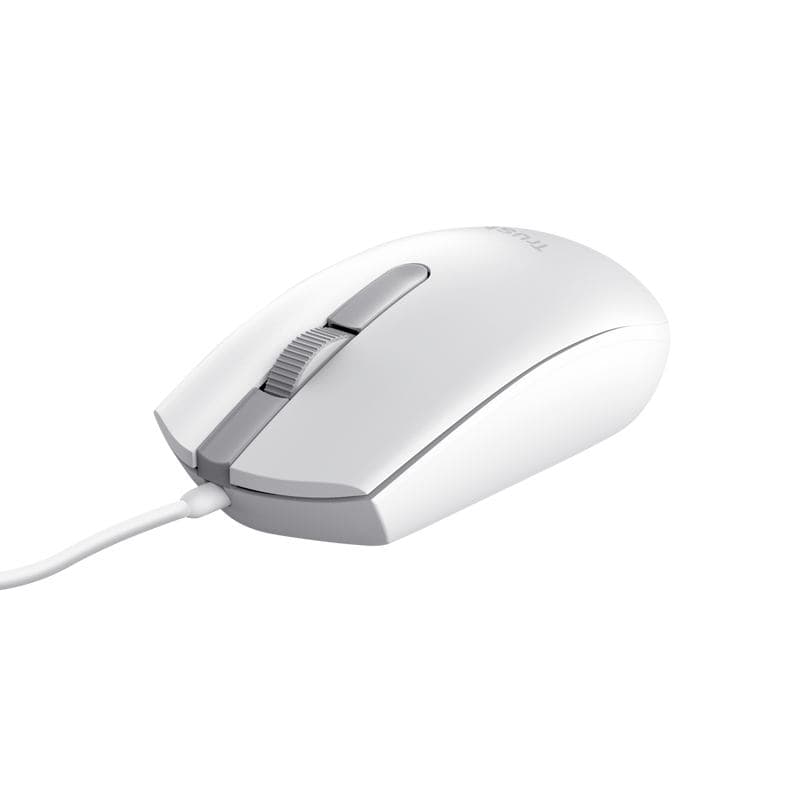 Trust TM-101W mouse Ufficio Ambidestro USB tipo A Ottico 1200 DPI (Trust TM-101W MOUSE ECO WHT)