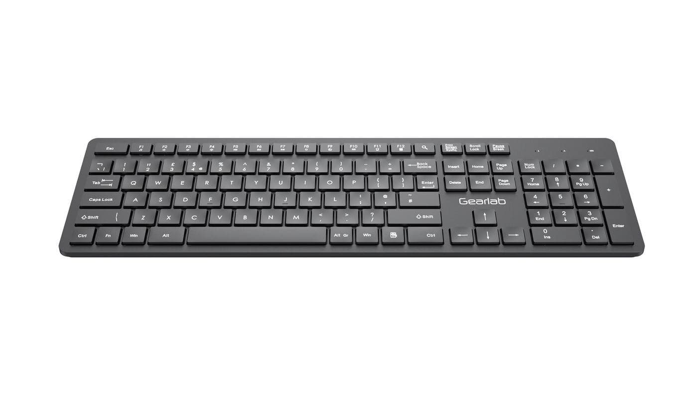 eSTUFF GLB211302 tastiera Ufficio USB QWERTY Inglese UK Nero (G220 WIred USB Keyboard UK - Warranty: 60M)