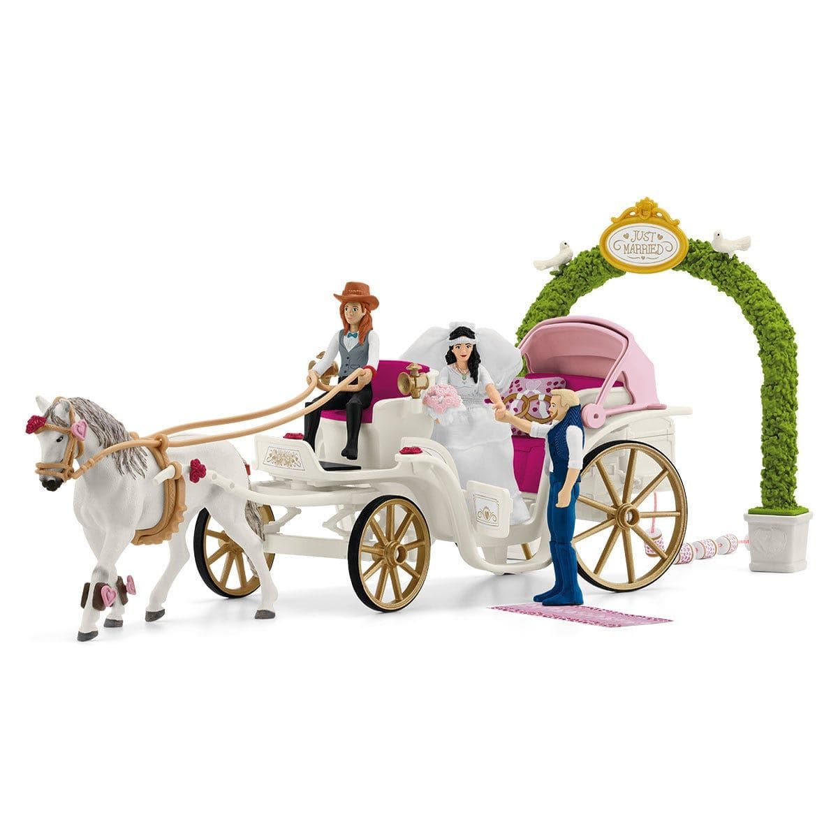 schleich HORSE CLUB 42641 set da gioco (Horse Club Hochzeitskutsche)