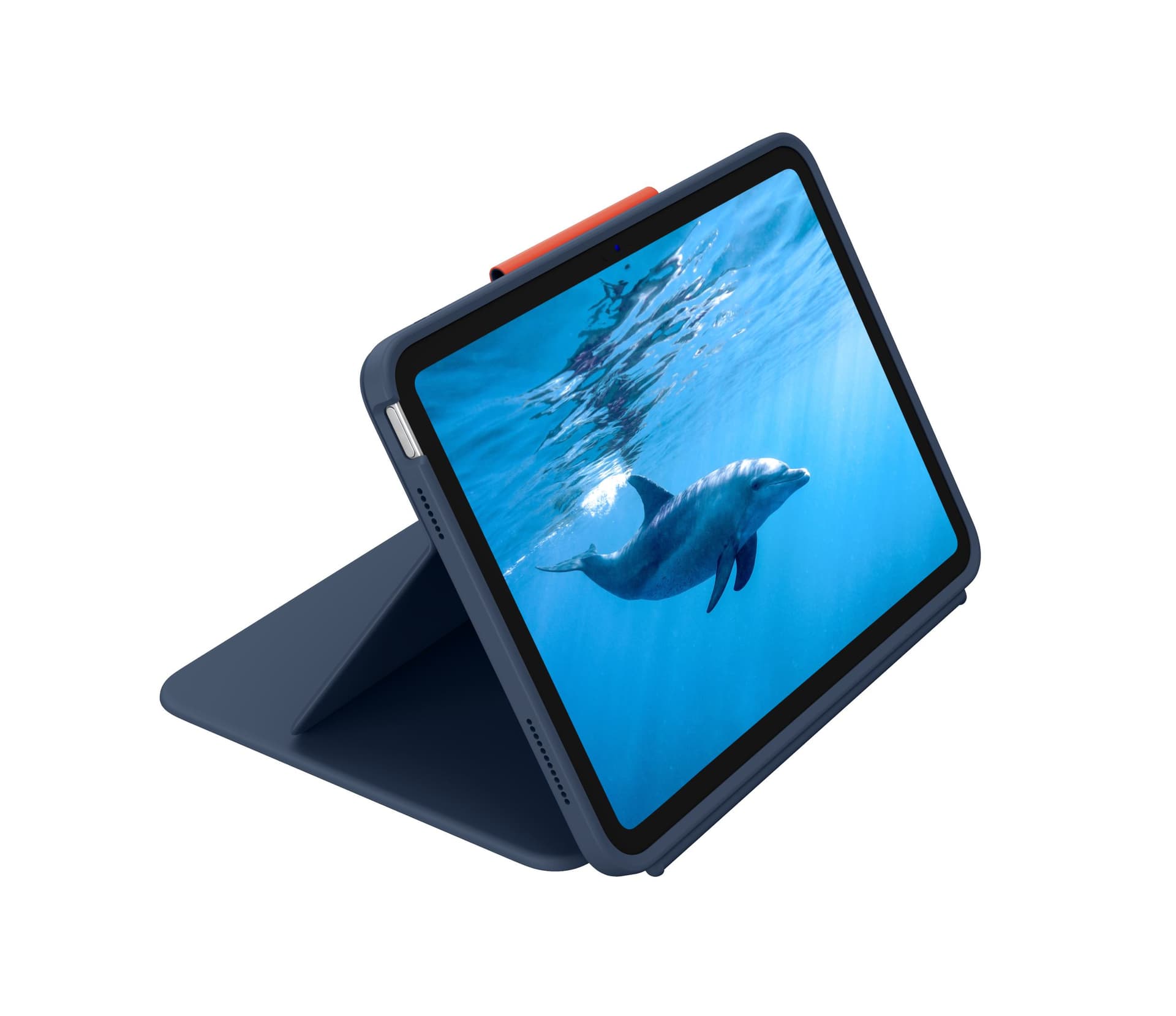 Logitech Rugged Combo 4 QWERTY Inglese UK Smart Connector Blu (RUGGED COMBO 4 TOUCH FOR IPAD - 10THGEN CLASSICBLUE-UK-EMEA-914) - Versione UK