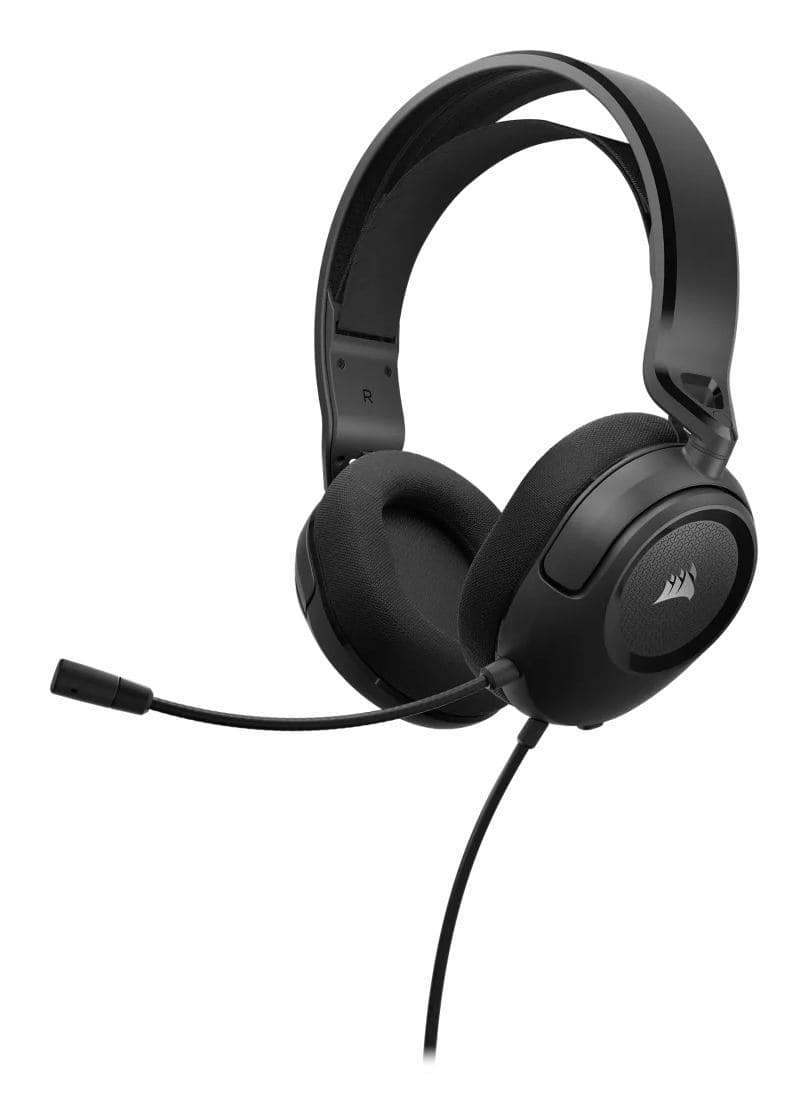 Corsair HS35 v2 Auricolare Cablato A Padiglione Gaming Carbonio (CORSAIR HS35 V2 GAMING HEADSET CARBON)