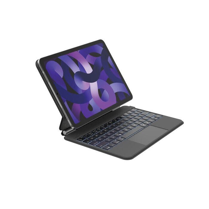 Belkin BBZ002UK-V2 tastiera per dispositivo mobile QWERTY Inglese Bluetooth Nero (MAGNETIC KB FOLIO 11 M4 IPAD PRO UK) - Versione UK