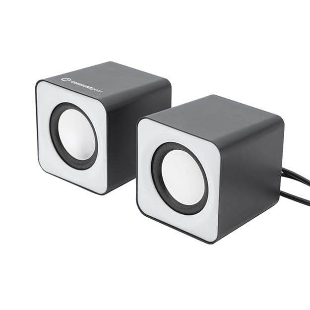 connektgear 24-1018 altoparlante portatile e per feste Altoparlante portatile stereo Nero, Bianco 6 W (PORTABLE MINI USB SPEAKERS - )