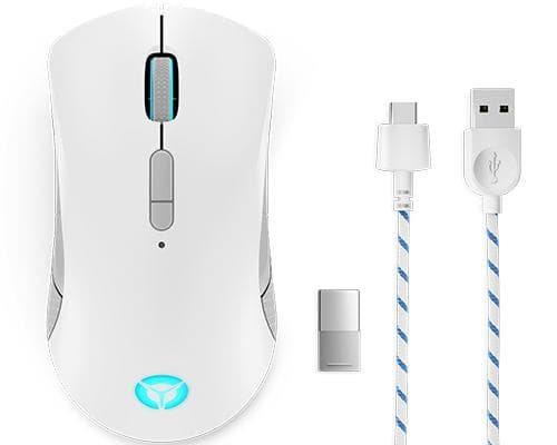 Lenovo Legion M600 Wireless Gaming mouse Ambidestro RF Wireless + Bluetooth + USB Type-A Ottico 16000 DPI (Lenovo Legion M600 Gaming Mouse - mus)