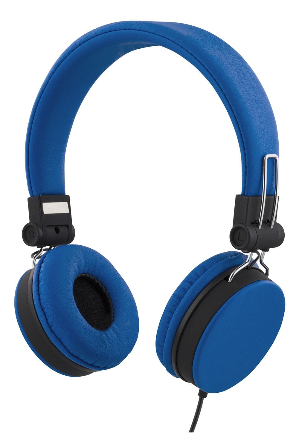 Deltaco HL-W201 cuffia e auricolare Cablato A Padiglione Musica e Chiamate Blu (Streetz HL-W201 - hovedtelefoner med m)