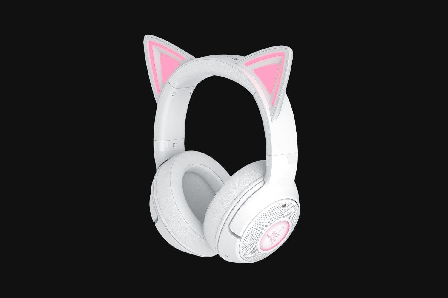 Razer Kraken Kitty V2 BT Auricolare Wireless A Padiglione Gaming Bluetooth Bianco (RAZER KRAKEN KITTY V2 BT HEADSET WHT)