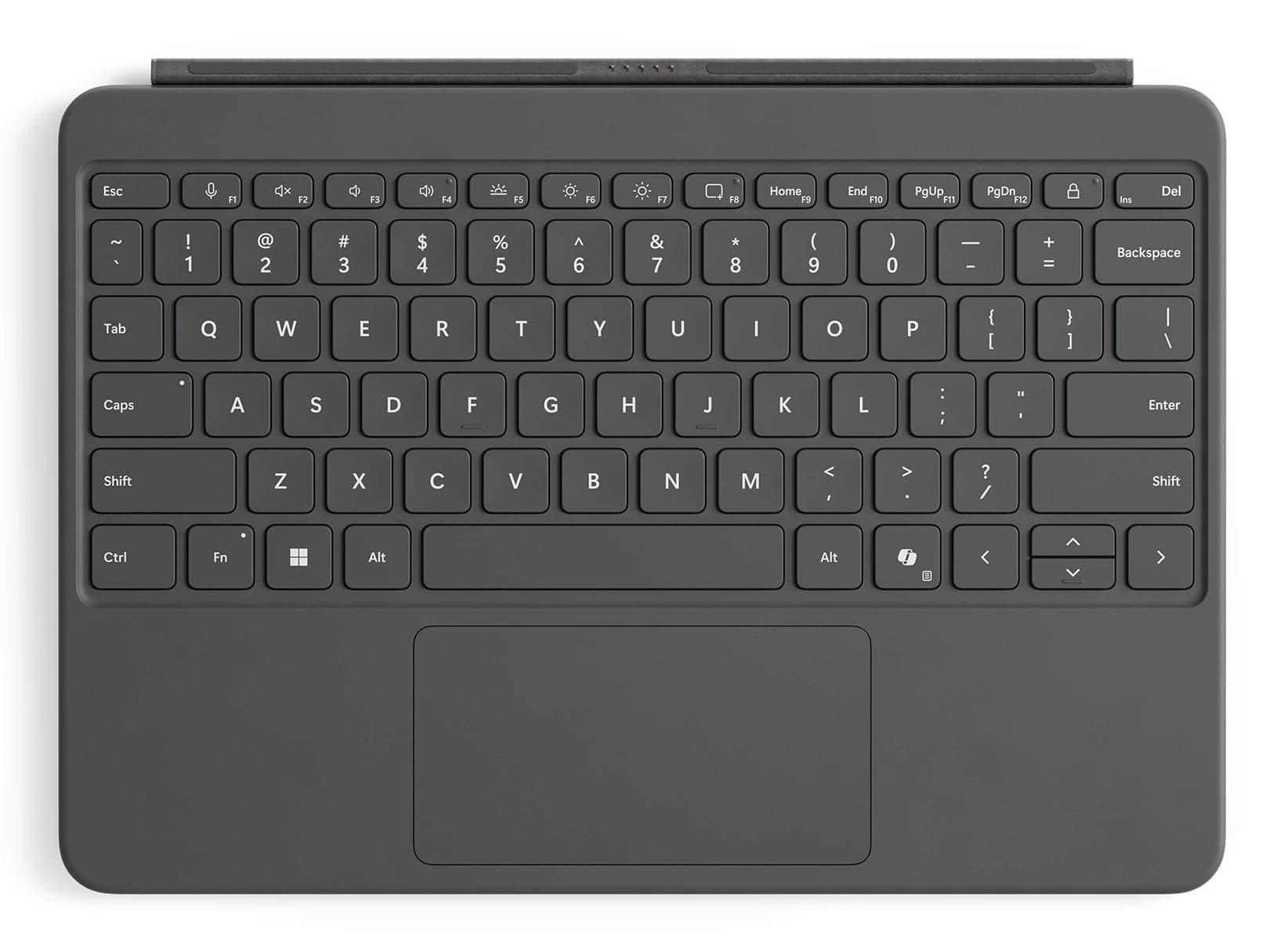Microsoft Surface Pro 12-inch Keyboard - Slate Nero (PRO 12IN TYPE COVER - SLATE - ) - Versione UK
