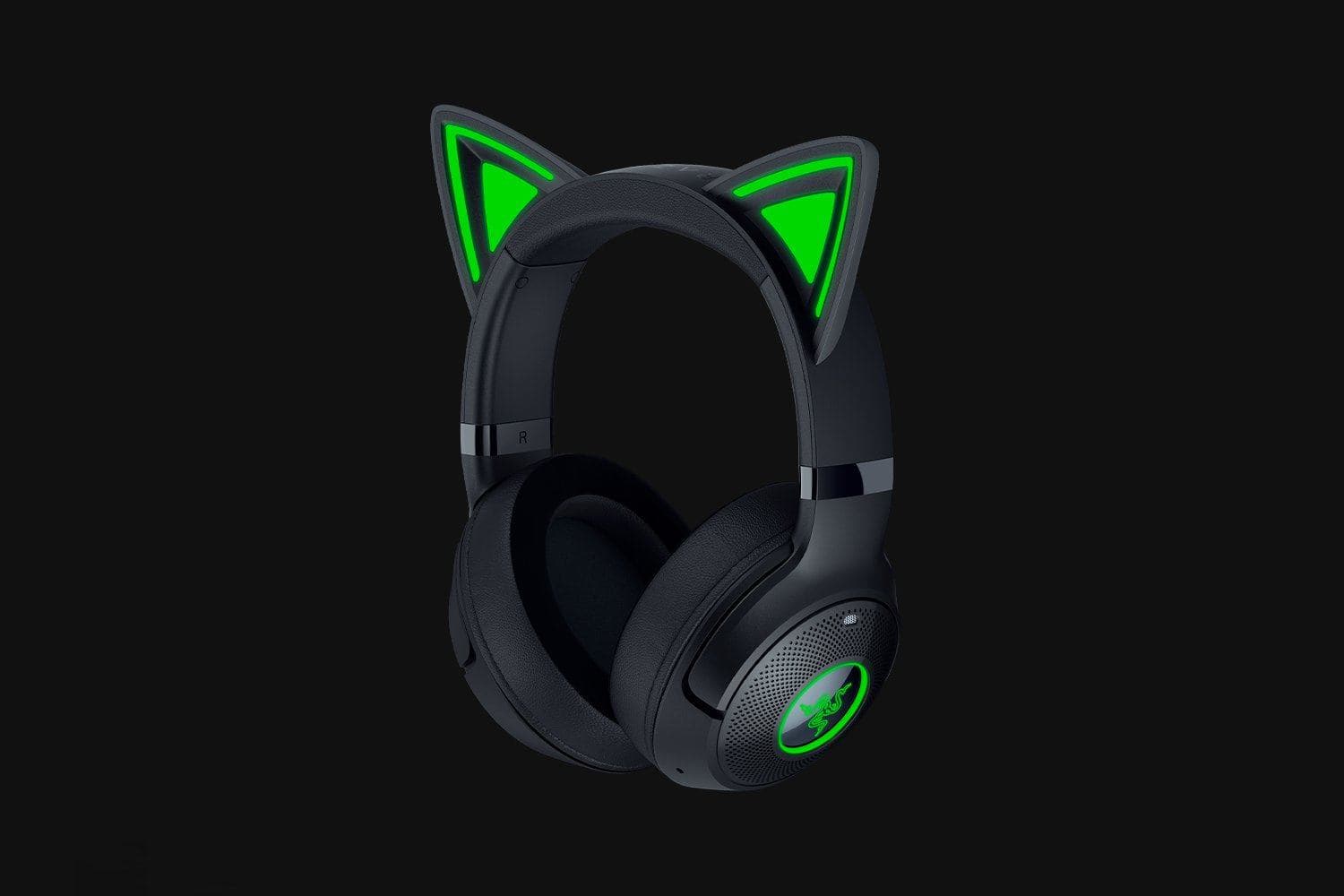 Razer Kraken Kitty V2 BT Auricolare Wireless A Padiglione Gaming Bluetooth Nero (RAZER KRAKEN KITTY V2 BT HEADSET BLK)