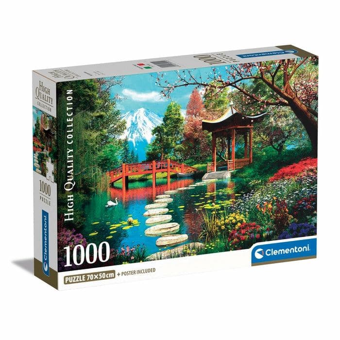 Clementoni High Quality Collection Fuji Garden Puzzle 1000 pz Landscape (Fuji)