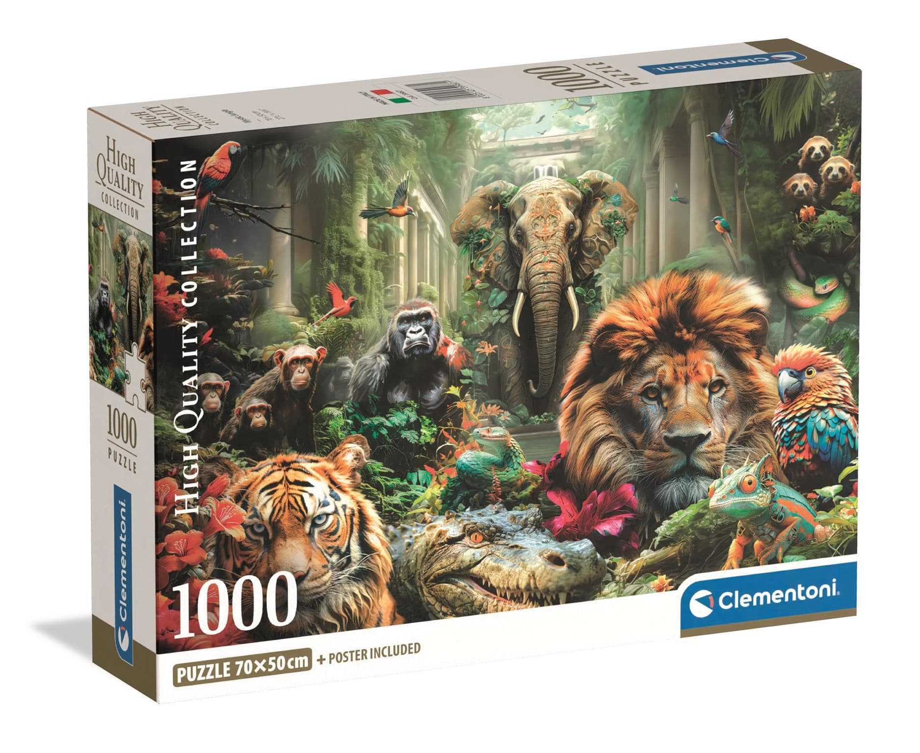 Clementoni 1000 pcs. CB Mystic Jungle (1000 pcs. CB Mystic Jungle)