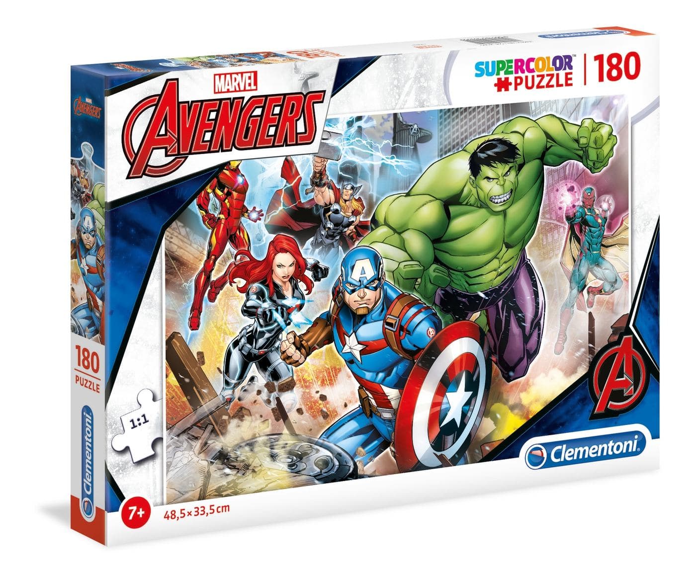 Clementoni 29295 puzzle 180 pz Fumetti (Clementoni Puzzle The Avengers 180st.)