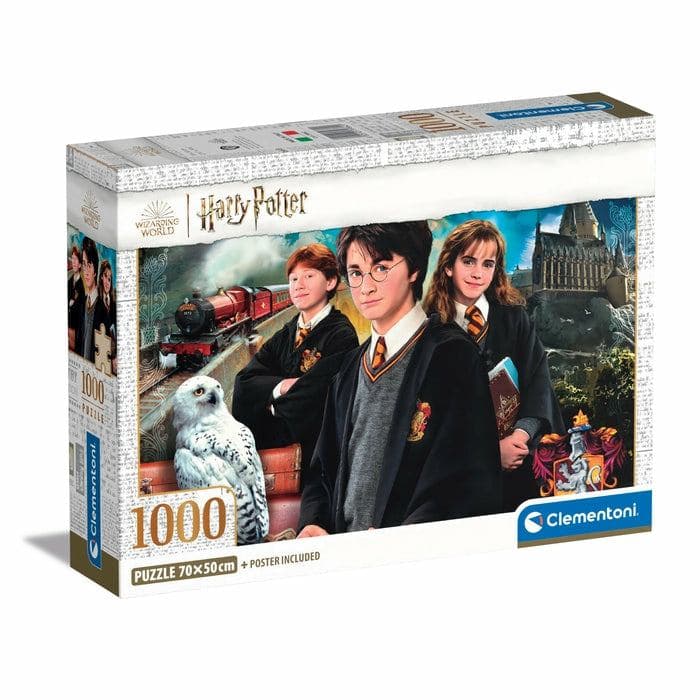 Clementoni Wizarding world Harry Potter Puzzle 1000 pz Televisione/film (Harry Potter)