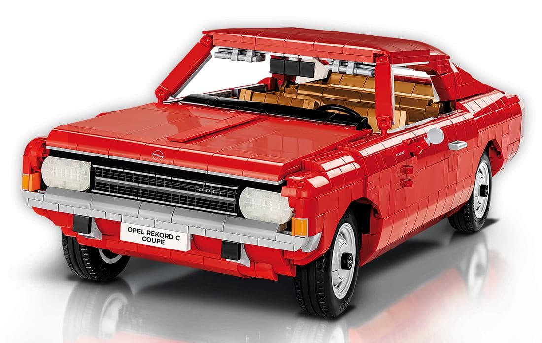 COBI Opel Rekord C Coupe (COBI Opel Rekord C Coupe, construction)