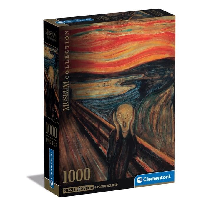Clementoni Museum Collection Munch The Scream Puzzle 1000 pz Arte (Munch)