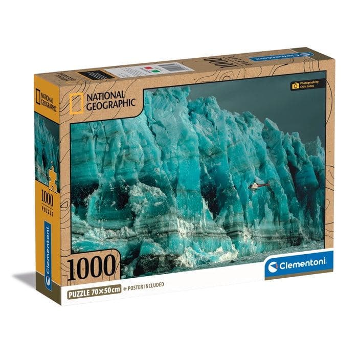 Clementoni Glacier Puzzle 1000 pz Altro (National)