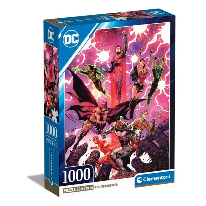 Clementoni DC Puzzle 1000 pz Fumetti (DC Comics)