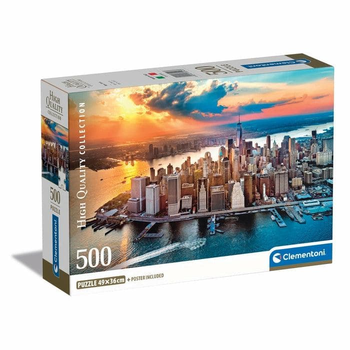 Clementoni High Quality Collection New York Puzzle 500 pz Landscape (New York)