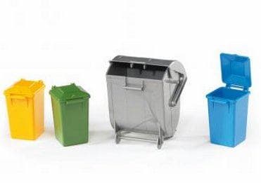 BRUDER 02607 parte di giocattolo (Bruder Professional Series Garbage Can)