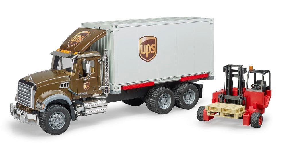 BRUDER MACK Granite UPS (BRUDER Mack Granite UPS Logistik-LKW -)