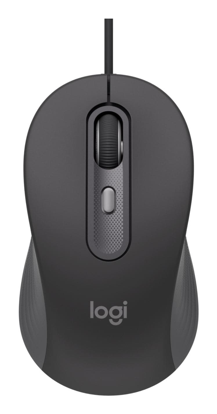 Logitech Signature M520 for Business mouse Ufficio Ambidestro USB tipo-C Ottico 4000 DPI (Logitech Maus Signature M520 L for Business)