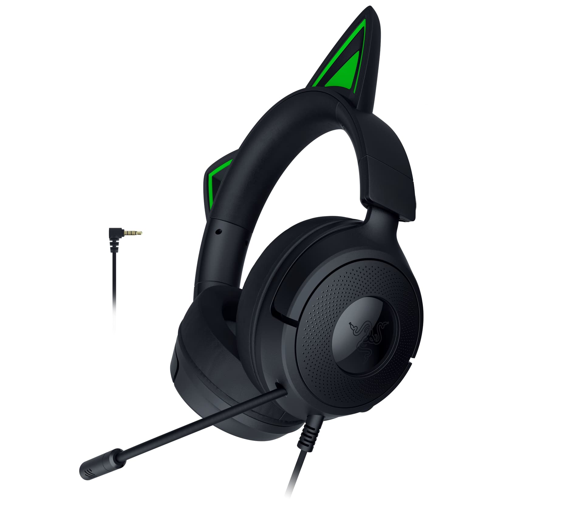Razer Kraken Kitty V3 X Auricolare Cablato A Padiglione Gaming USB tipo A Nero (RAZER KRAKEN KITTY V3 X HEADSET BLACK)