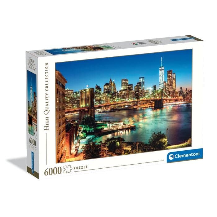 Clementoni High Quality Collection Brooklyn Bridge Lights - 6000 pezzi (6000 pcs HQC Brooklyn Bridge Lights)