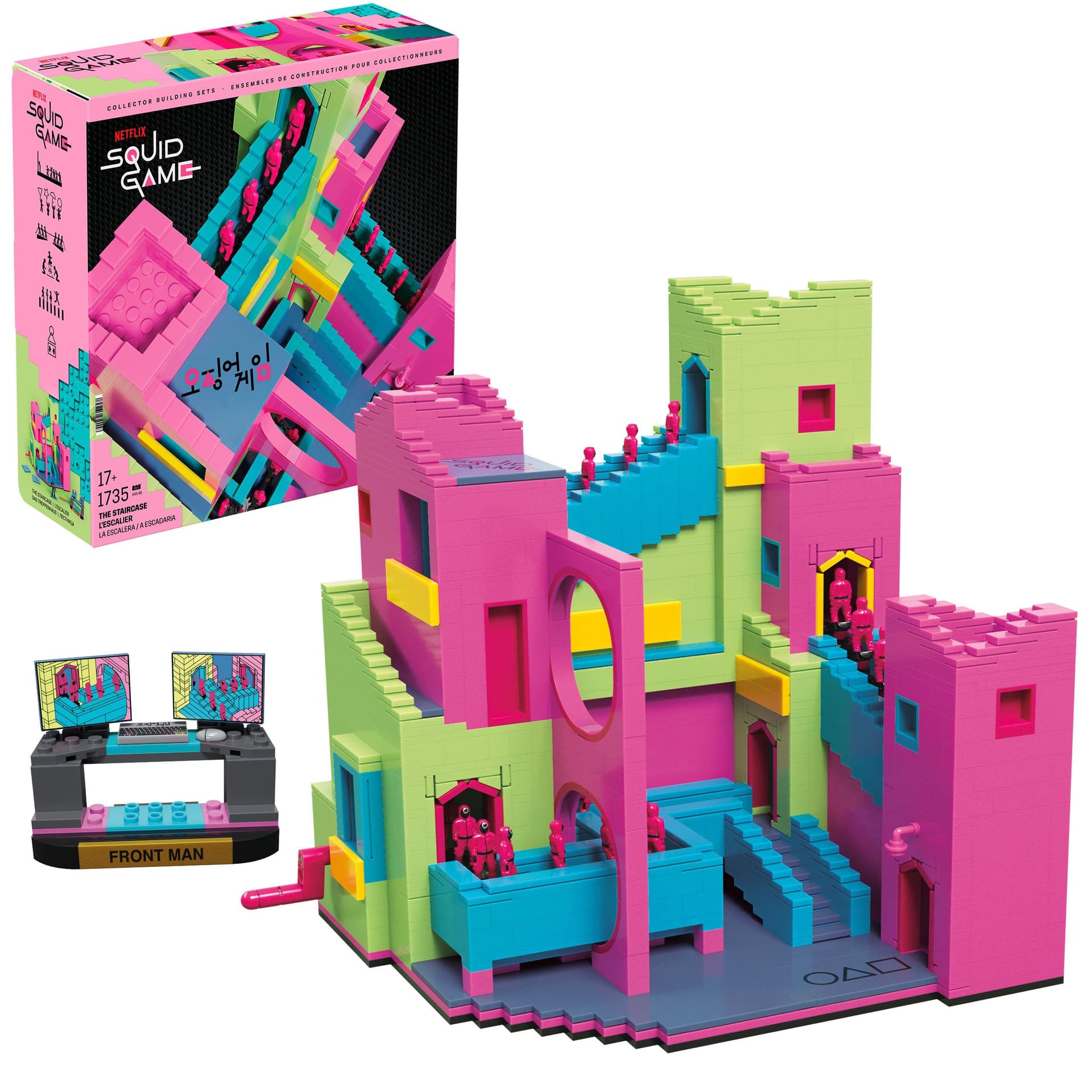 Mattel HYL45 gioco di costruzione (MEGA Showcase Squid Game Set)