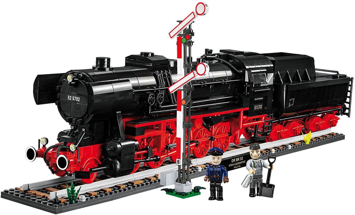 COBI DR BR 52 Steam Locomotive (DR BR 52 Steam Locomotive & Railway Se)
