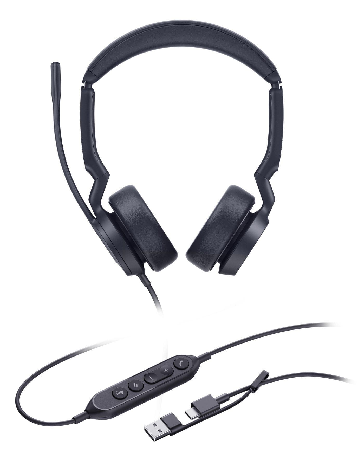 UH44 Dual UC USB-C/A Headset - Warranty: 12M