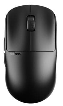 PULSAR X2 CrazyLight mouse Gaming Ambidestro RF Wireless + USB Type-C Ottico 32000 DPI (PULSAR X2 CRAZYLIGHT MINI MOUSE BLACK)