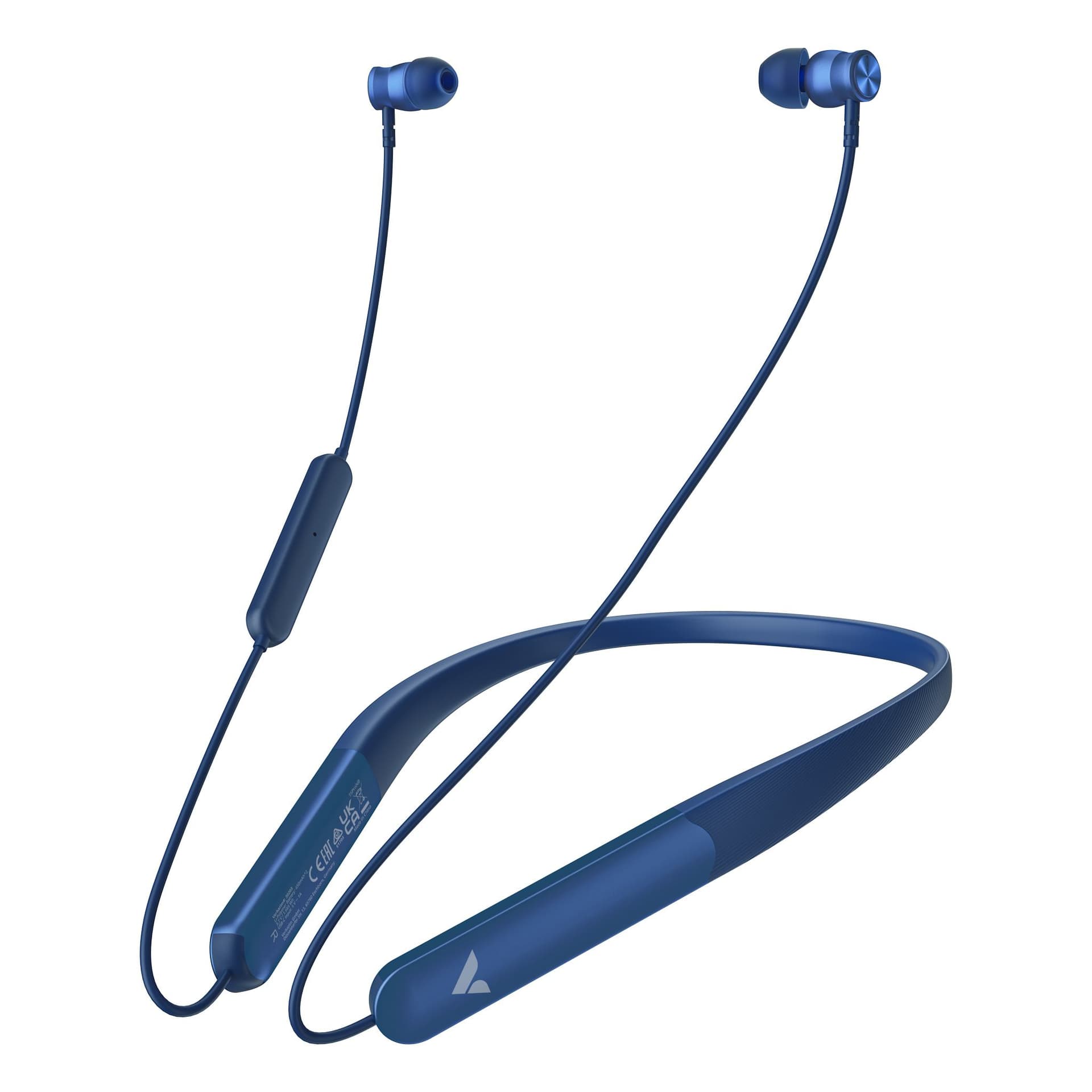 Verbatim TruSound Pro Auricolare Wireless Passanuca Musica/Giornaliera USB tipo-C Bluetooth Blu (TruSound Pro Neckband - Earbuds, Blue - Warranty: 24M)