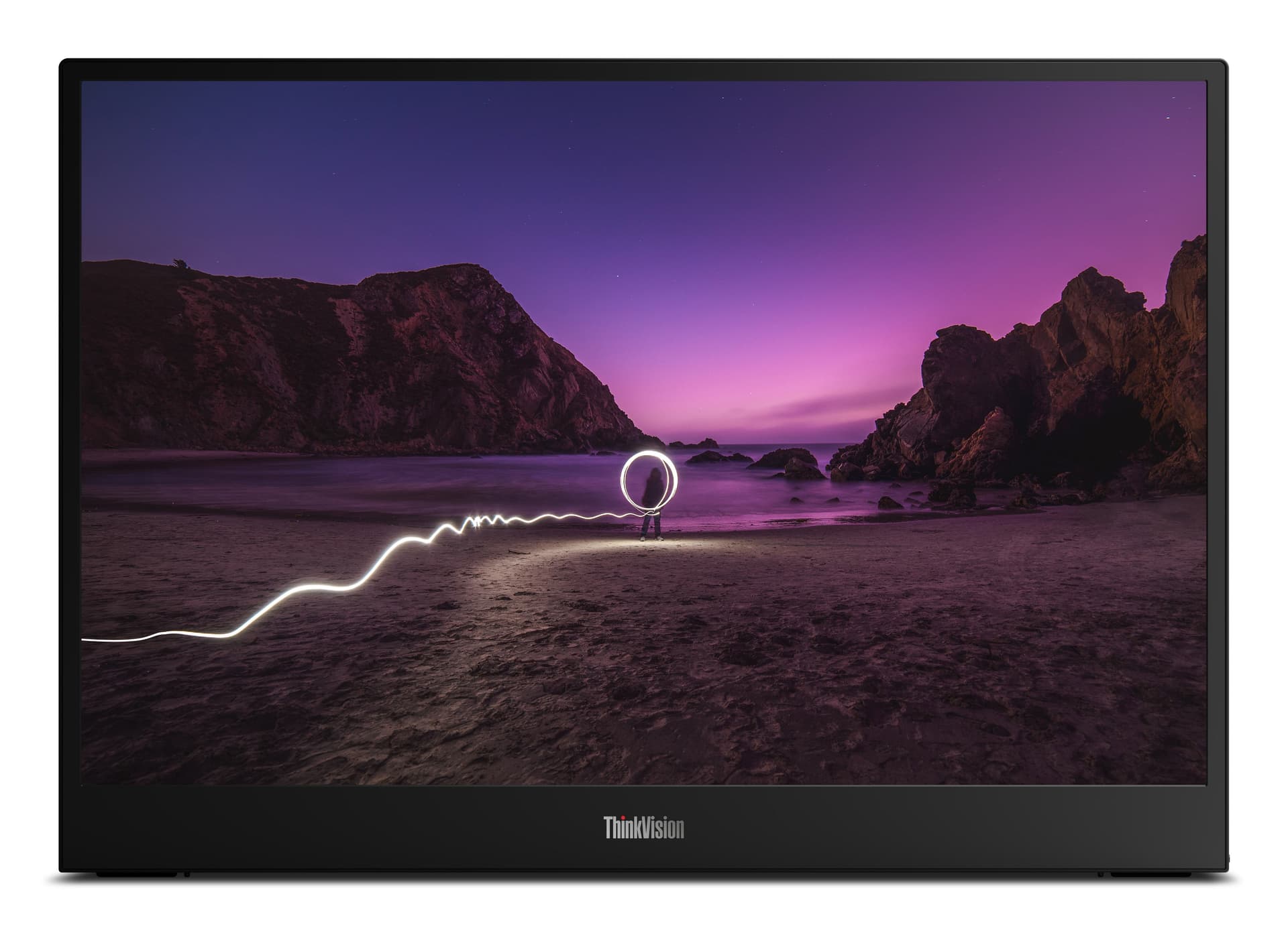 Lenovo ThinkVision M16 Monitor (Lenovo ThinkVision M16 - LED monitor - 16 - portable - 1920 x 1200 @ 60 Hz - IPS - 300 cd/m² - 1500:1 - 6 ms - HDMI, DisplayPort, USB-C - eclipse black)