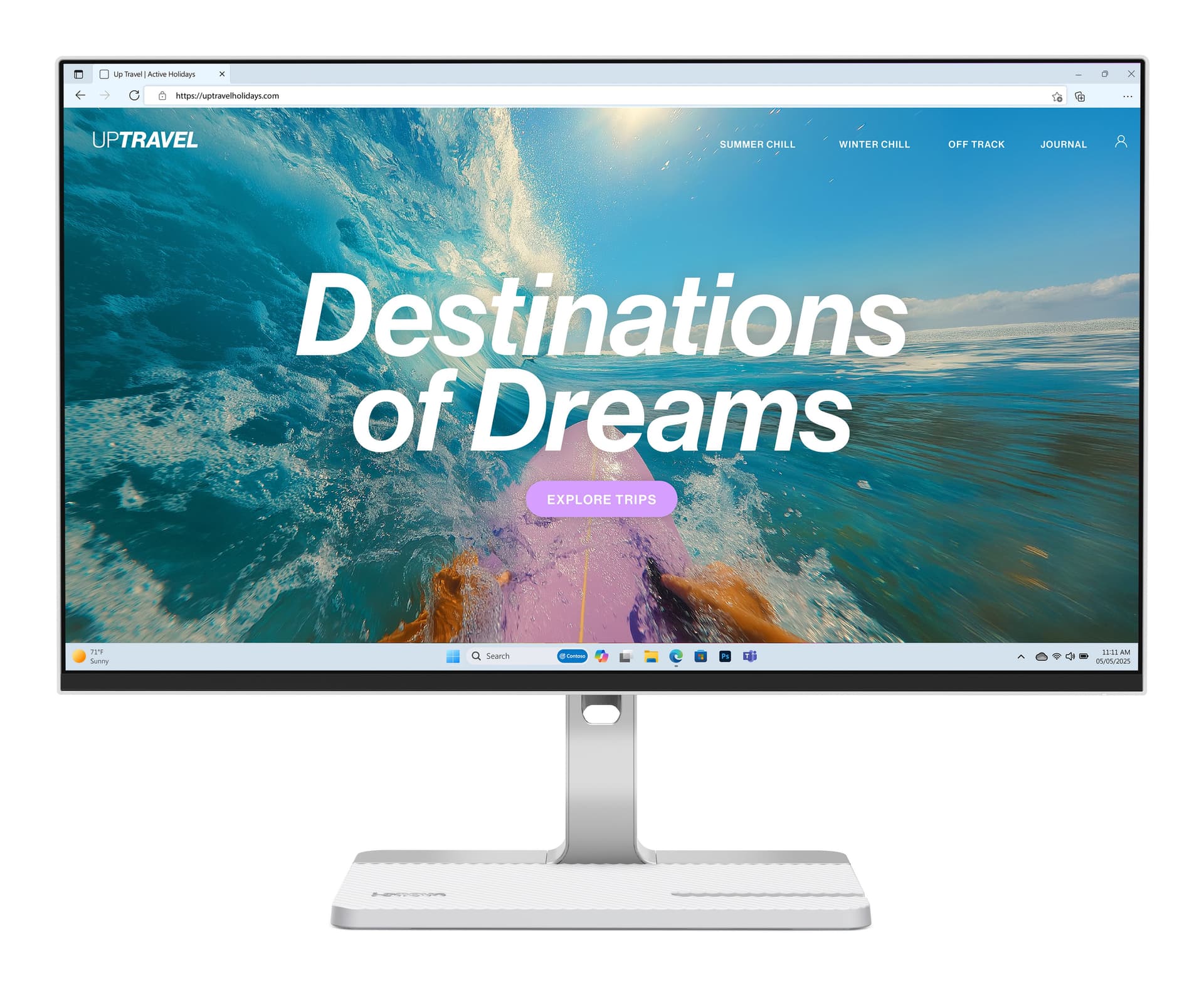 Lenovo L24D-4C Monitor (Lenovo L24D-4C 23.8 inch Monitor)