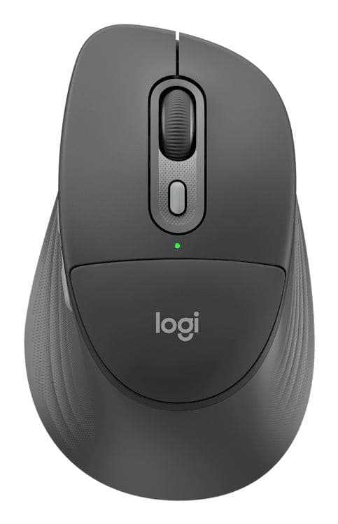 Logitech Signature Comfort Plus M850 L mouse Universale Mano destra RF senza fili + Bluetooth Ottico 4000 DPI (Logitech Mouse M850 L Signature Comfort Plus graphite BT BOLT Empfänger nicht mitgeliefert)