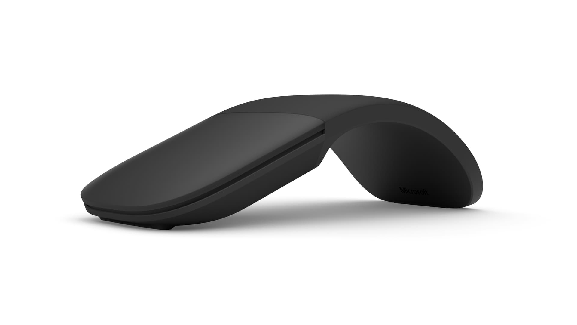 Microsoft Surface Arc mouse Viaggio Ambidestro Bluetooth BlueTrack 1800 DPI (Srfc Arc MouseCmrSC BluetoothXZ/NL/FR/DE - BLACK)