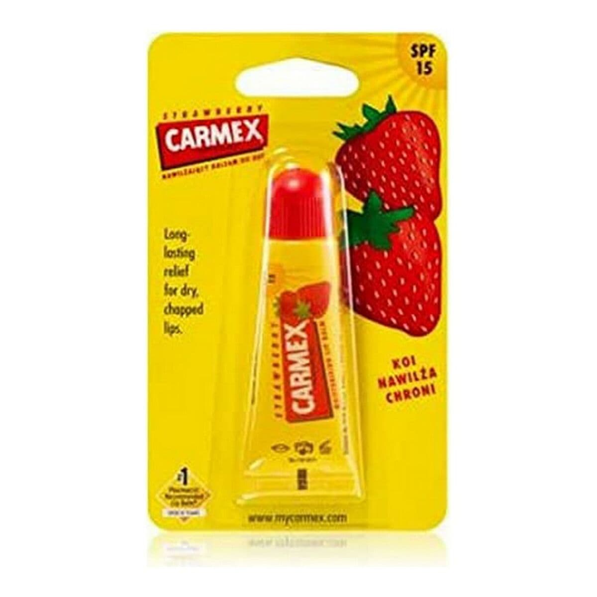Balsamo Labbra idratante Carmex Carmex Strawberry Spf 15 4,25 g