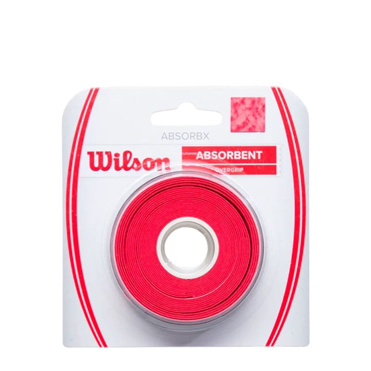 Nastro Tennis Wilson Absorbx Rosso