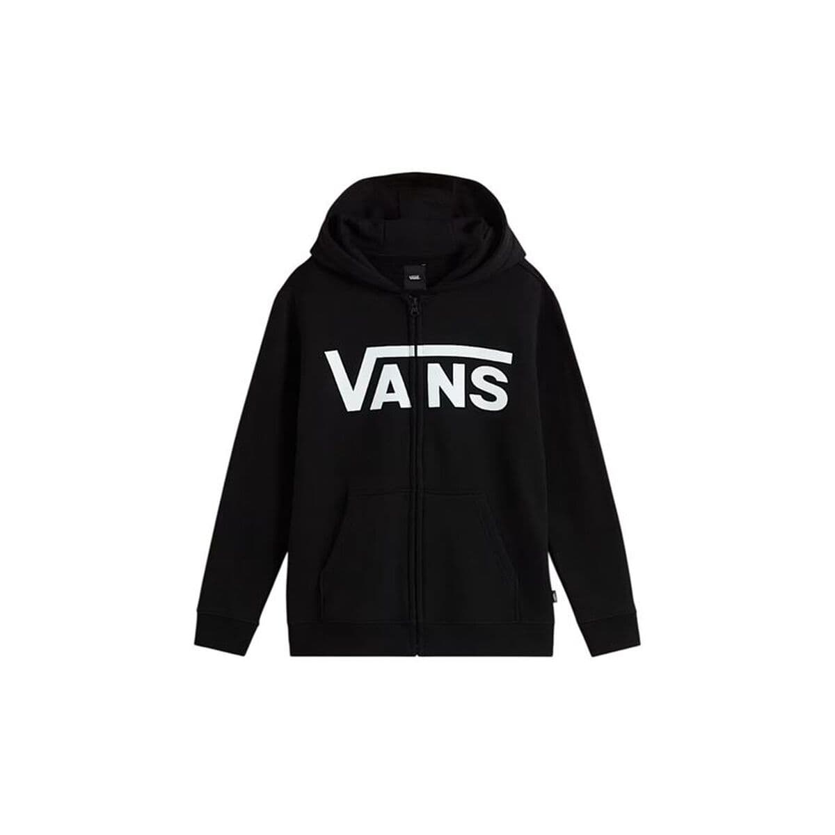 Felpa con Cappuccio Bambino Vans Classic II Fz Nero