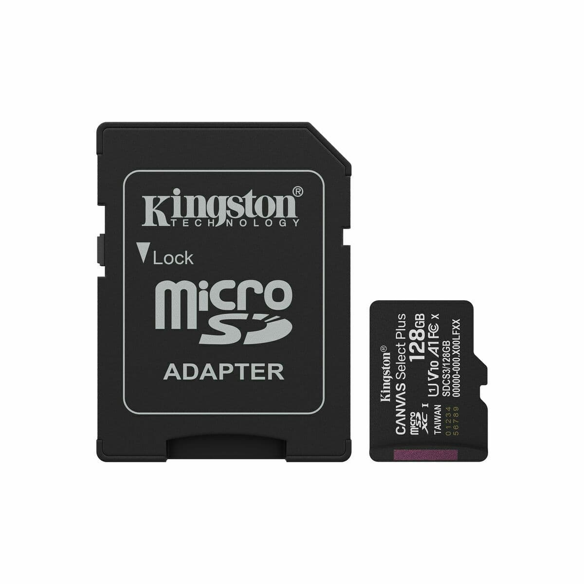 Scheda Di Memoria Micro SD con Adattatore Kingston SDCS3/128GB 128 GB