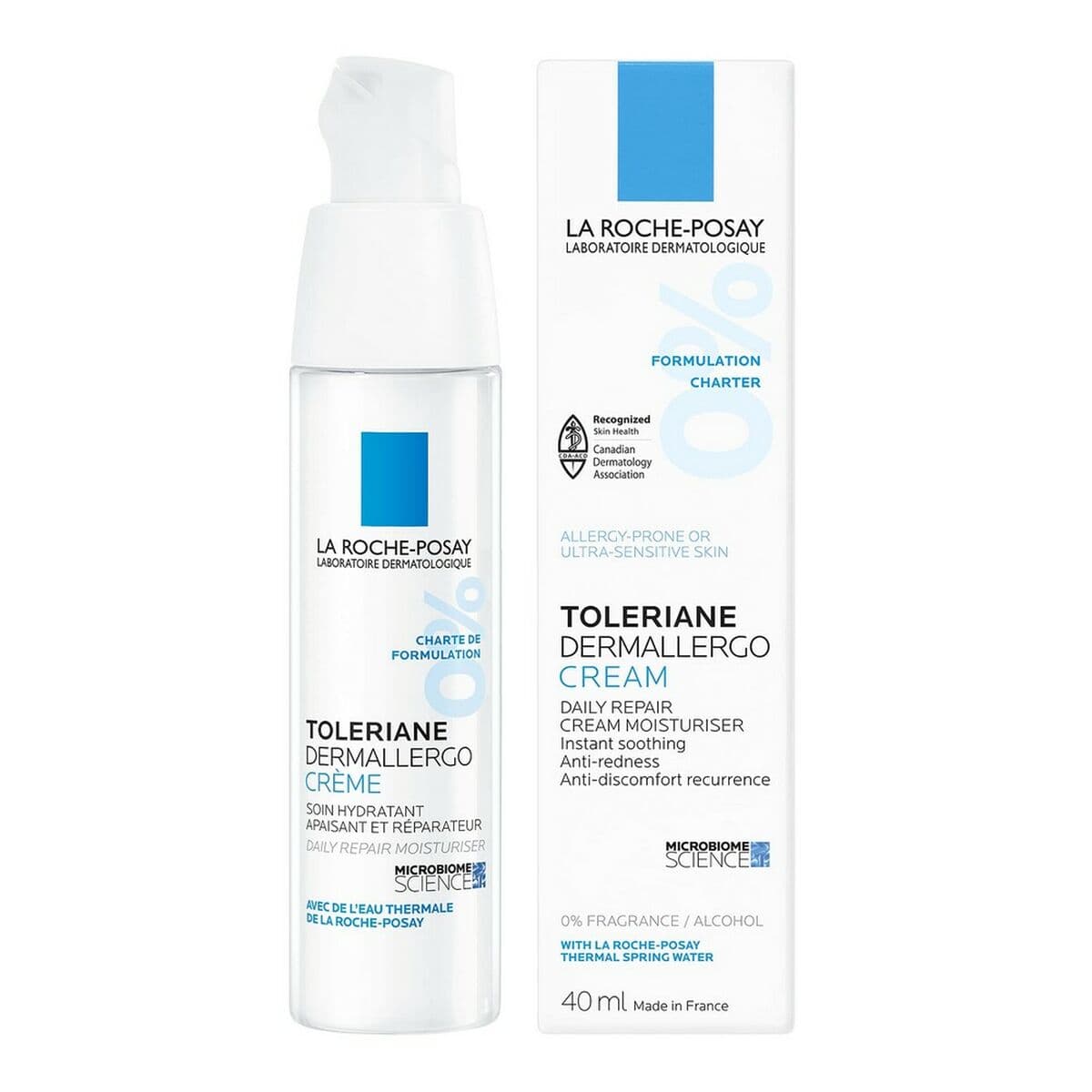 Crema Viso Idratante La Roche Posay Toleriane Dermallergo 40 ml Pelle allergica